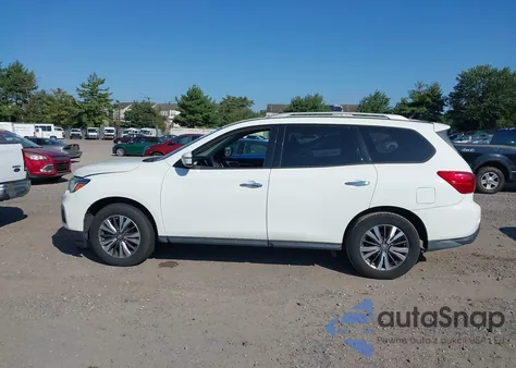 2017 Nissan Pathfinder S z USA, uszkodzony, nr VIN 5N1DR2MMXHC907991